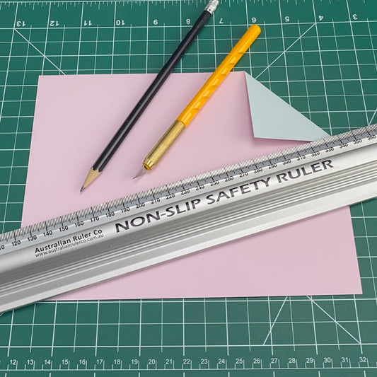 ARC Non-Slip Safety Ruler 100cm