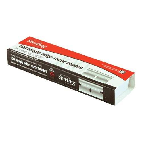 STERLING Single Edge Blades (x100)