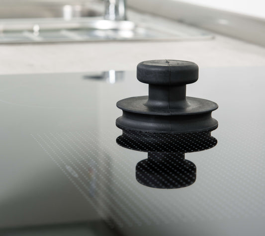 Bohle Veribor® suction lifter solid rubber, 80 mm Ø