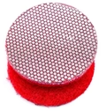 ELECTROFLEX ø100mm QRS Backed (Velcro™) Disc - M200 Red